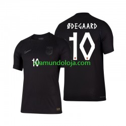 Camisola Noruega Martin Odegaard 10 Homem Equipamento Segundo Copa do Mundo 2026 Manga Curta